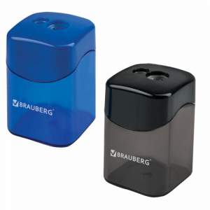 Точилка п/м с контейнером Brauberg 